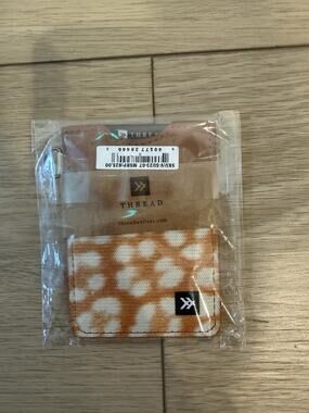 Thread Wallet Leather Vertical Card Holder